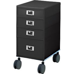 COPOサイドワゴン ブラック【メーカー直送】【お取り寄せ】