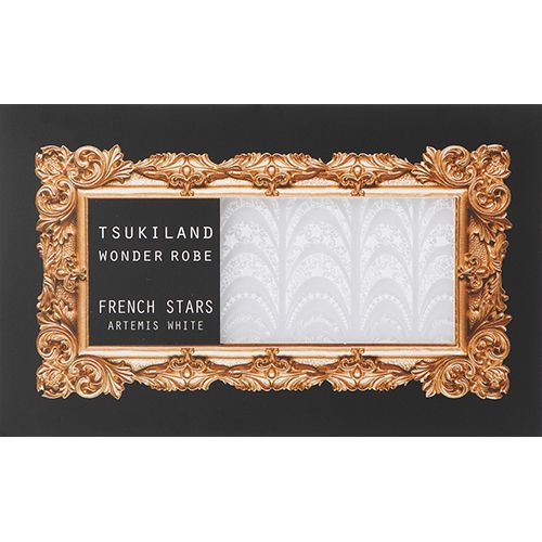 【TSUKILAND WONDER ROBE】ラインフィルム フレンチスターズ ARTEMIS WHITE【お取り寄せ】【ゆうパケット】