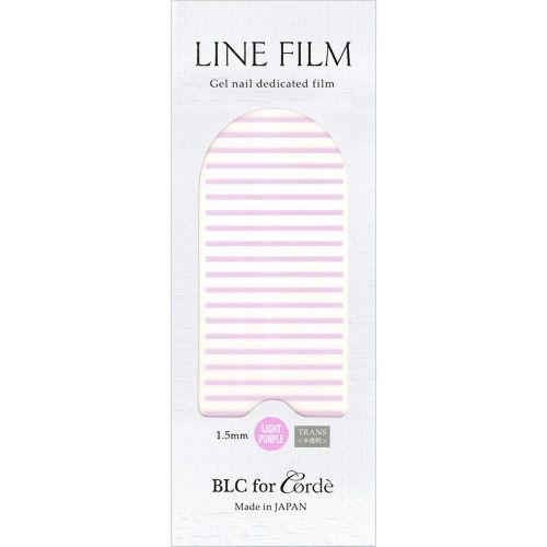 ラインフィルム(TRANS/透明) ライトパープル 1.5mm【お取り寄せ】【ゆうパケット】