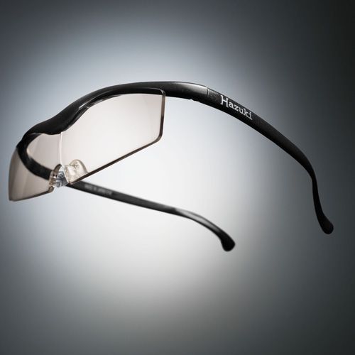 ●ハズキルーペ コンパクト カラーレンズ 1.6倍 黒(ラメ入) [改良版]【お取り寄せ】