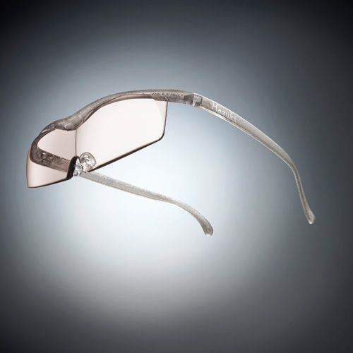 ●ハズキルーペ コンパクト カラーレンズ 1.85倍 チタン(ラメ入) [改良版]【お取り寄せ】