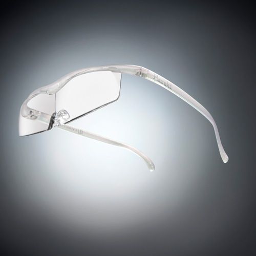 ●ハズキルーペ コンパクト クリアレンズ 1.32倍 パール [改良版]【お取り寄せ】