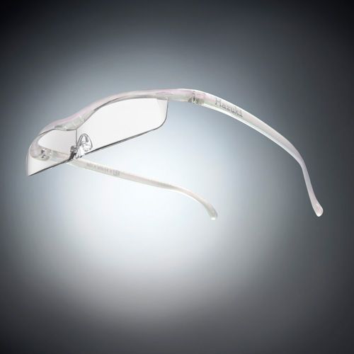 ●ハズキルーペ クール クリアレンズ 1.32倍 パール [改良版]【お取り寄せ】