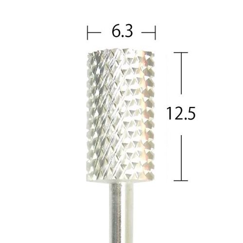 ラージバレル カーバイトバー ホワイトシルバー Xコース[C1704]【ゆうパケット】