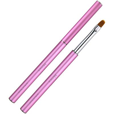 ジェルブラシ ラウンド(キャップ付)【ゆうパケット】