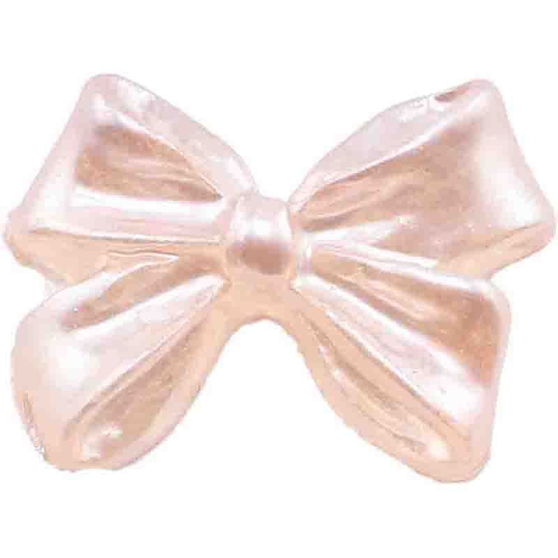 3Dリボン ショート パールベージュ【ゆうパケット】