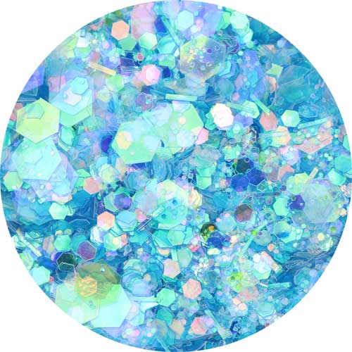 MIXグリッターホログラム ティントパステルブルー【お取り寄せ】【ゆうパケット】