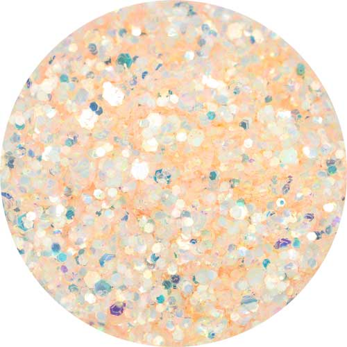 MIXグリッター ライトパステルオレンジ【お取り寄せ】【ゆうパケット】