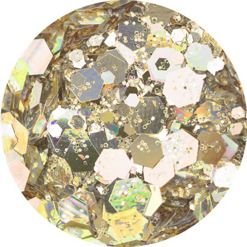 シャインMIXグリッター2 リフレクトゴールド【お取り寄せ】【ゆうパケット】