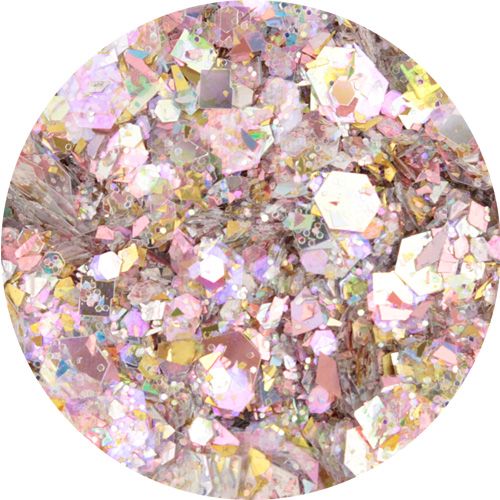 シャインMIXグリッター2 ピンクゴールド【ゆうパケット】