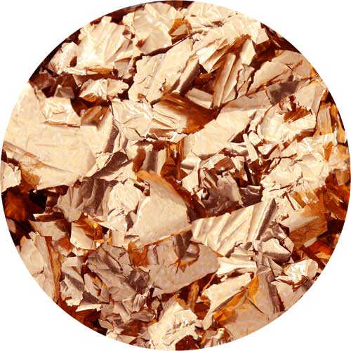 ホイルフレーク カッパーゴールド【ゆうパケット】