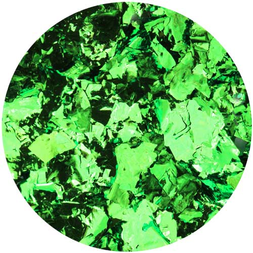 ホイルフレーク グリーン【お取り寄せ】【ゆうパケット】