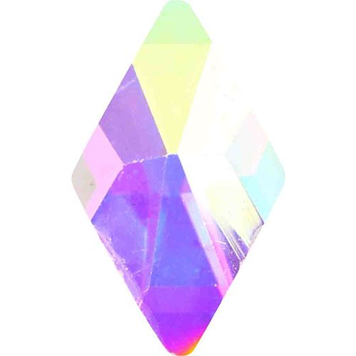 ガラスストーン ランバス オーロラ 5個 10×6(mm)【お取り寄せ】【ゆうパケット】