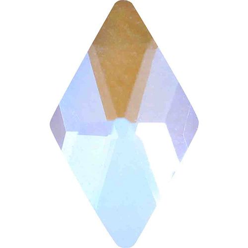 ガラスストーン ランバス クリアオーロラパープル 5個 10×6(mm)【お取り寄せ】【ゆうパケット】