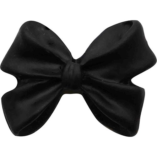 3Dリボン ショート ブラック【ゆうパケット】