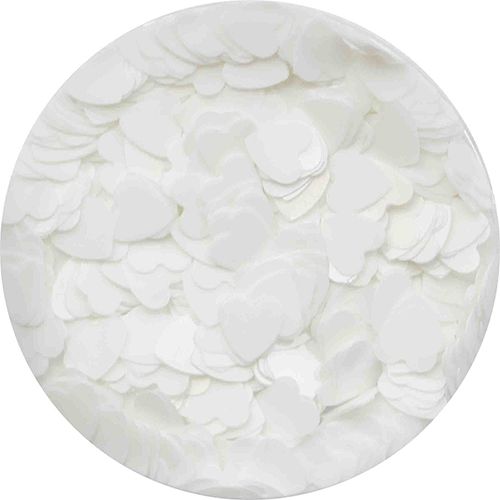 ハートホログラム ホワイト 3mm【ゆうパケット】