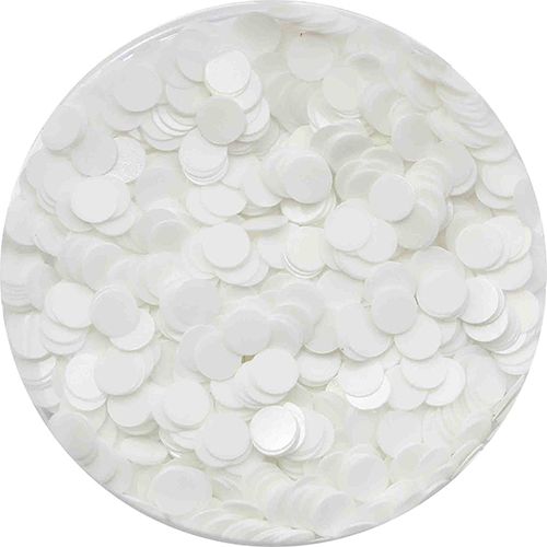 ラウンドホログラム ホワイト 2mm【ゆうパケット】