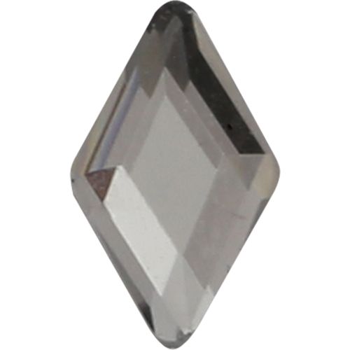 ガラスストーン ランバス グレー 5個 3×5(mm)【お取り寄せ】【ゆうパケット】