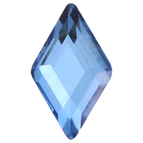 ガラスストーン ランバス ライトブルー 5個 4×6(mm)【お取り寄せ】【ゆうパケット】