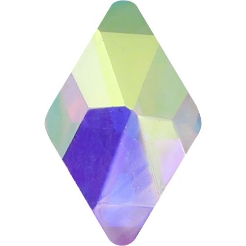 ガラスストーン ランバス オーロラ 5個 5×8(mm)【お取り寄せ】【ゆうパケット】