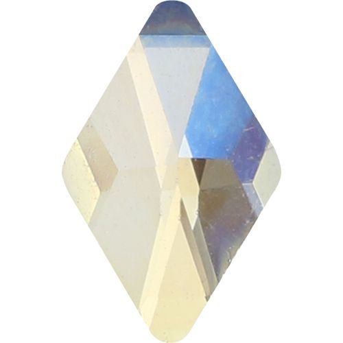 ガラスストーン ランバス ブルーオーロラ 5個 5×8(mm)【お取り寄せ】【ゆうパケット】