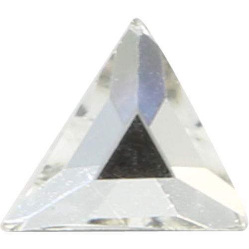 ガラスストーン トライアングル クリスタルクリアー 5個 3×3(mm)【ゆうパケット】