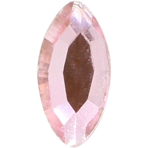 ガラスストーン リーフ ライトピンク 5個 2×4(mm)【お取り寄せ】【ゆうパケット】