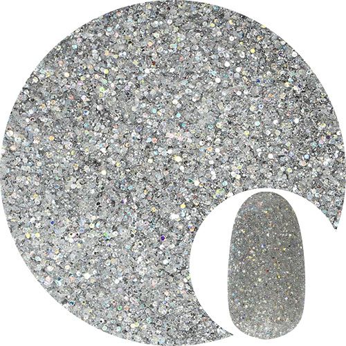 レトロリフレクショングリッター コスミック シルバー【ゆうパケット】