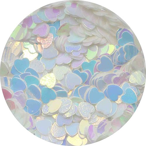 ハートホログラム オーロラ 2.5mm【ゆうパケット】