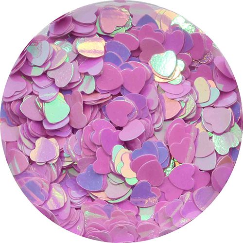 ハートホログラム エメラルドローズ 2.5mm【ゆうパケット】