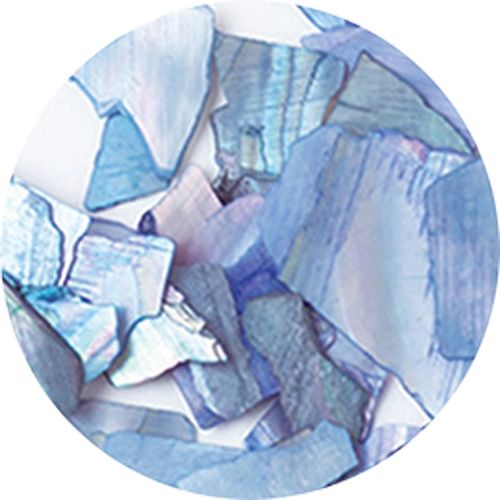 ナチュラルビーチシェル S-4 ブルーMIX【ゆうパケット】