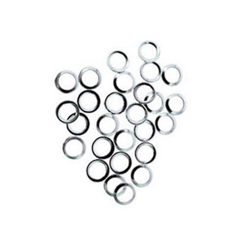 メタルスタッズ フレーム ラウンド シルバー M【お取り寄せ】【ゆうパケット】