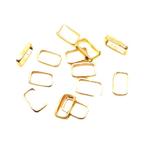 メタルフレーム エッジ レクタングルゴールド【お取り寄せ】【ゆうパケット】