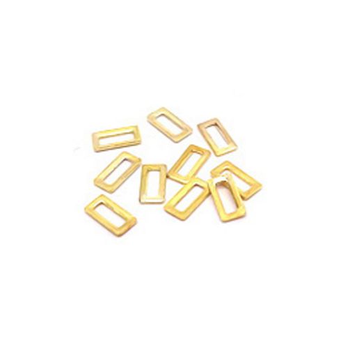 メタルフレーム ミニ レクタングルゴールド S【お取り寄せ】【ゆうパケット】