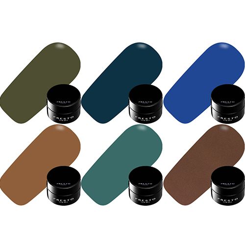 【アンリミテッドカラーシリーズ/Grass Dew Color Collection】カラージェル特別セット[数量限定]【お取り寄せ】