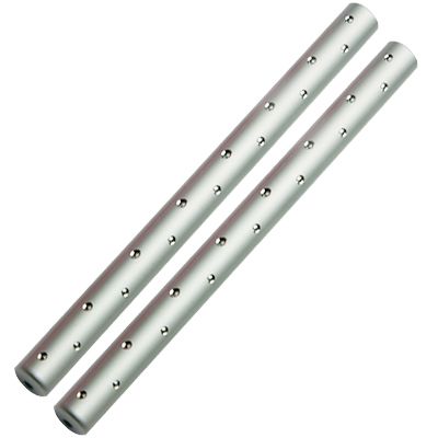 ジェルブラシキャップ Φ6 マットシルバー2本入り【お取り寄せ】【ゆうパケット】