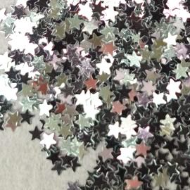 ハピホロ 1mm星ホログラム シルバー【ゆうパケット】