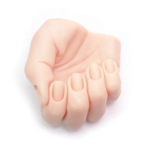 ディスプレイ用リアルハンド 右手【受注生産商品:注意事項をよくご確認ください】【お取り寄せ】