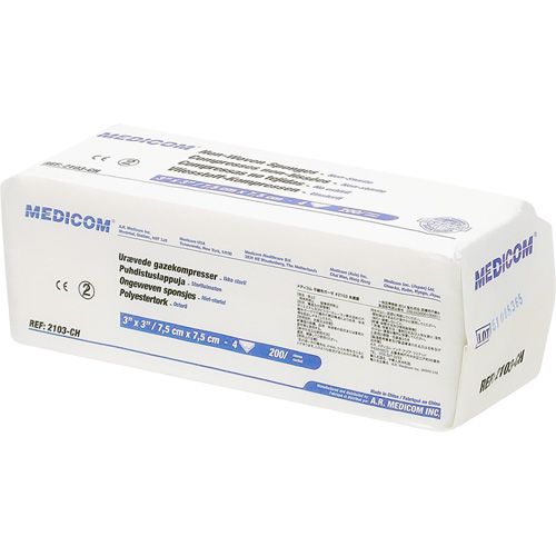 MEDICOM(メディコム) 不織布ガーゼ 150×150 200枚入り