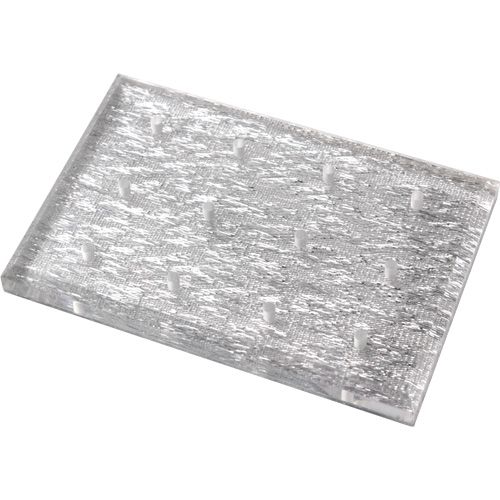 アクリルビットスタンド12本用 シルバー【ゆうパケット】