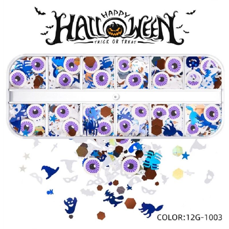 ハロウィンパーツSET　1003　めだま【ゆうパケット】