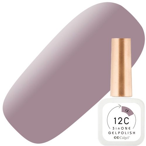 カルジェル 12C ノンワイプ スリーインワン ジェルポリッシュ8ml 13オーキッド スリーク マウス