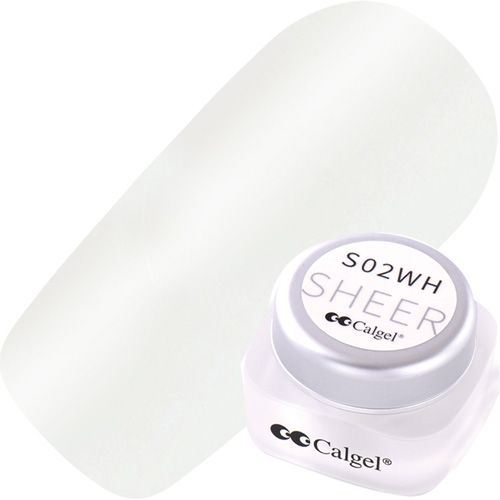 [欠品]カラーカルジェルプラス2.5g CGS02WH シアーホワイト【お取り寄せ】【ゆうパケット】