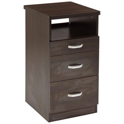 ●BASICサイドテーブル ブラウン FV512-2BR【メーカー直送】