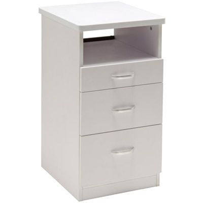 ●BASICサイドテーブル ホワイト FV512-2WH【メーカー直送】