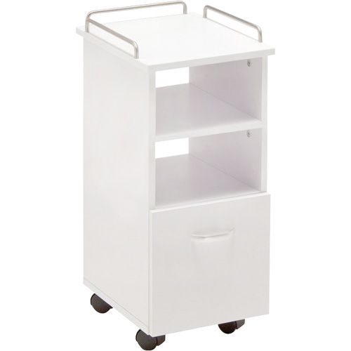 ●BASICネイルワゴントールサイズ ホワイト [5712-5-WH]【メーカー直送】