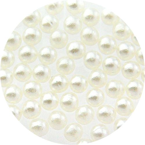 球型パールストーン オフホワイト 2mm(約200粒)【ゆうパケット】