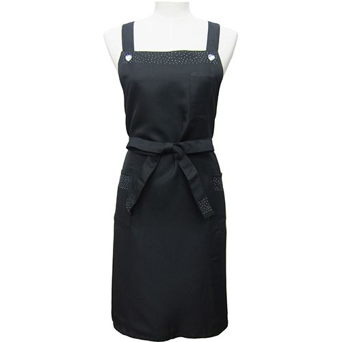 サロンワークエプロン(ブラックストーン)