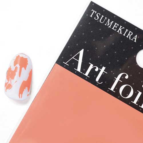 アートホイル Fumiセレクト クリーミー ピーチ/creamy peach(転写タイプ)【お取り寄せ】【ゆうパケット】