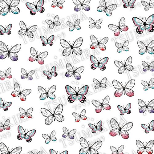 【es】蝶 スカシジャノメ【ゆうパケット】